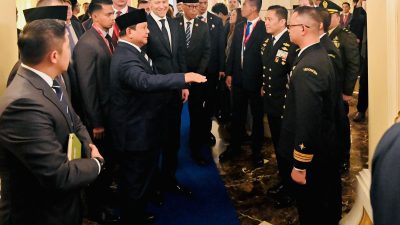 Presiden Prabowo dan Putin Gelar Pertemuan Bilateral di Rusia