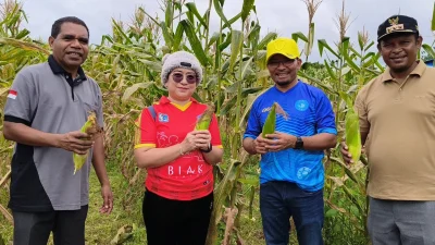 Ketua GOW Biak Ajak Ibu Jaga Ketahanan Pangan