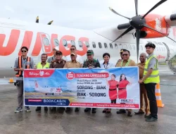Wings Air Perdana Mendarat di Biak
